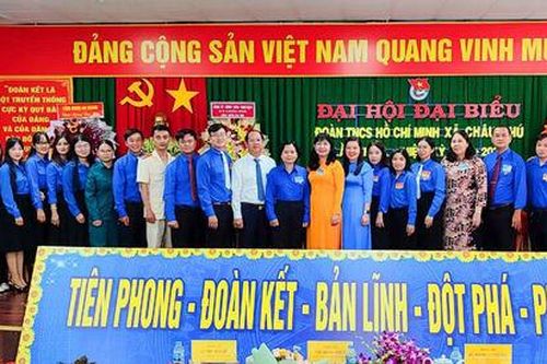 Thanh niên Châu Phú: 'Tiên phong - Đoàn kết - Bản lĩnh - Đột phá - Phát triển'