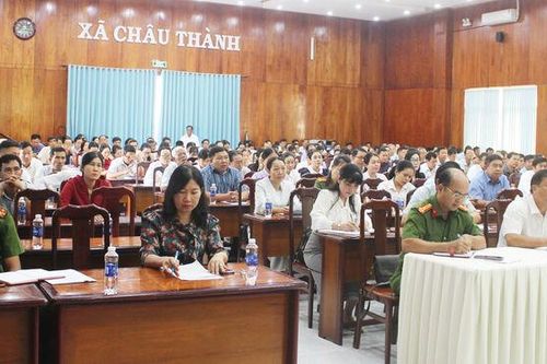 Xã Châu Thành triển khai, quán triệt nghị quyết nhiệm kỳ 2025 - 2030