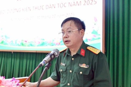 Bộ Chỉ huy quân sự tỉnh Bắc Ninh bồi dưỡng kiến thức dân tộc cho cán bộ