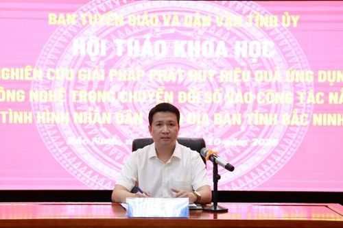 Bắc Ninh: Ứng dụng công nghệ số trong công tác nắm tình hình Nhân dân