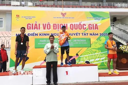 Đồng Nai giành 16 huy chương Giải Vô địch quốc gia Điền kinh người khuyết tật