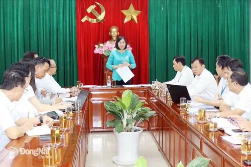 Lãnh đạo tỉnh Đồng Nai làm việc với Công ty Sovi về kế hoạch di dời khỏi Khu công nghiệp Biên Hòa 1