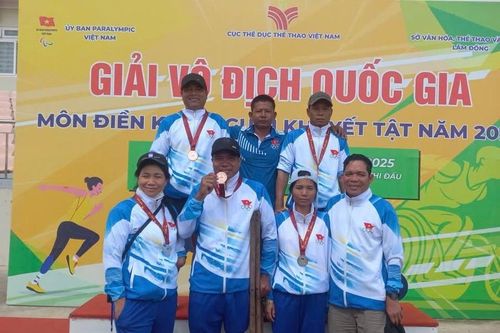 Gia Lai giành 11 huy chương tại Giải Điền kinh người khuyết tật quốc gia
