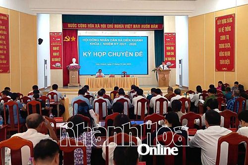 Kỳ họp chuyên đề HĐND xã Diên Khánh khóa I