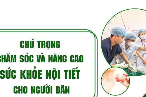 Chú trọng chăm sóc và nâng cao sức khỏe nội tiết cho người dân