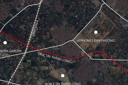 Diện mạo trục Tây Thăng Long 1.300 tỷ đồng qua Đan Phượng