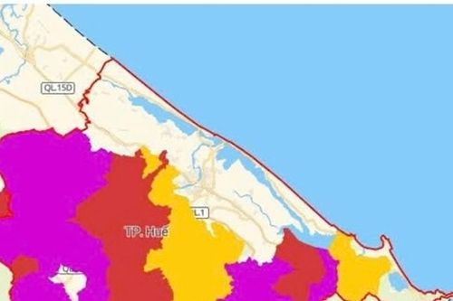 Cảnh báo mức độ cao lũ quét, sạt lở, sụt lún đất trên khu vực Thành phố Huế