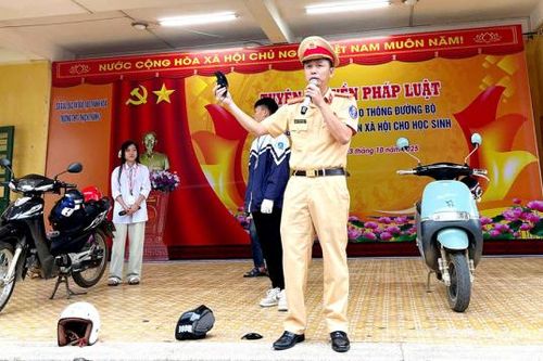 Xây dựng văn hóa giao thông và ý thức pháp luật học đường
