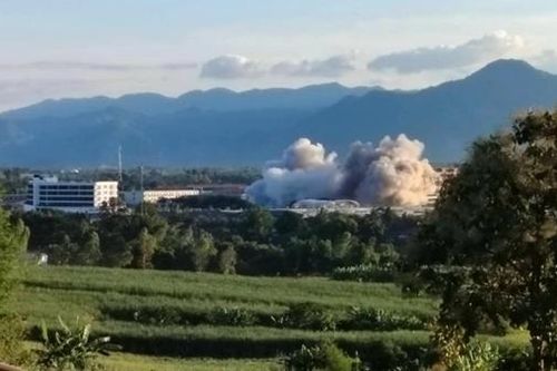 Nhiều vụ nổ ở trung tâm lừa đảo khét tiếng tại Myanmar