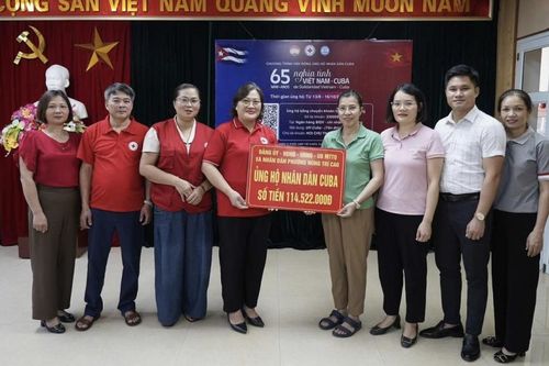 Hơn 1 tỷ 627 triệu đồng ủng hộ nhân dân Cuba