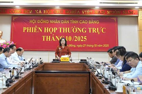 Phiên họp Thường trực HĐND tỉnh tháng 10