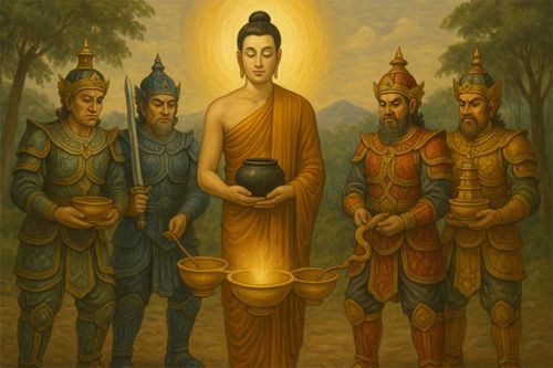 Chuyện chiếc bình bát đầu tiên của Đức Phật