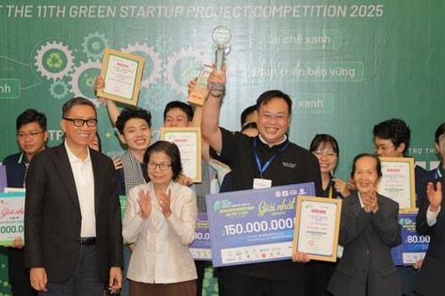 Vinh danh 13 dự án tiêu biểu tại cuộc thi khởi nghiệp xanh 2025