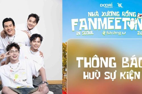 Fan meeting Nhà Xương Rồng tại Hàn Quốc bị hủy, Duy Khánh quyết sang Hàn gặp fan