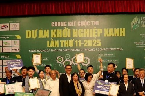 Chung kết toàn quốc Cuộc thi Dự án Khởi nghiệp Xanh lần thứ 11