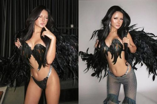 Tiktoker Xuân Ca hóa thân 'nàng ác quỷ' trong bộ ảnh Halloween nóng bỏng
