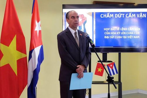 Đại sứ Cuba cảm ơn sự ủng hộ lâu dài và nhất quán của Việt Nam tại các diễn đàn quốc tế