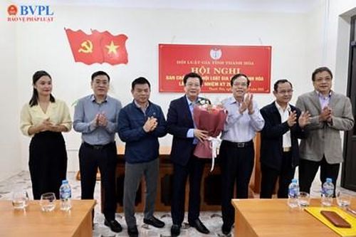 Viện trưởng VKSND tỉnh Thanh Hóa được bầu làm Chủ tịch Hội Luật gia tỉnh nhiệm kỳ 2024-2029