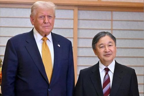 Tổng thống Mỹ Donald Trump yết kiến Nhật hoàng Naruhito