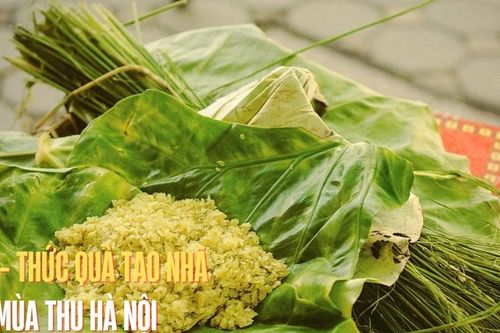 Cốm, thức quà tao nhã mà độc đáo của mùa Thu Hà Nội