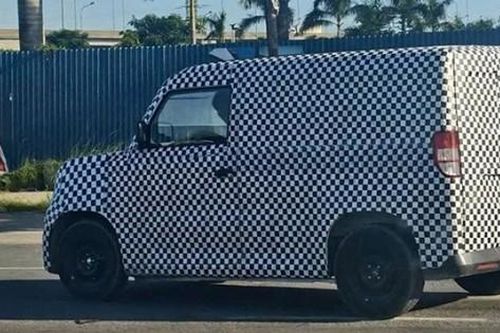 Xe tải điện VinFast Ec Van lộ diện trên đường phố