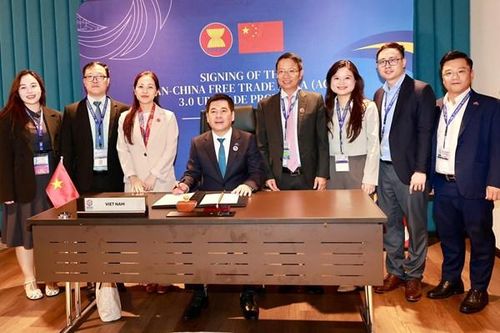 Ký Nghị định thư nâng cấp Hiệp định Thương mại tự do ASEAN - Trung Quốc (ACFTA 3.0)