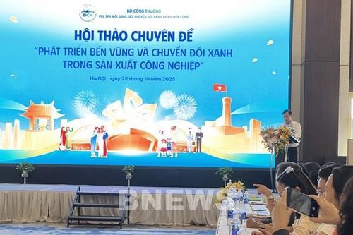 Chuyển đổi xanh trong sản xuất công nghiệp