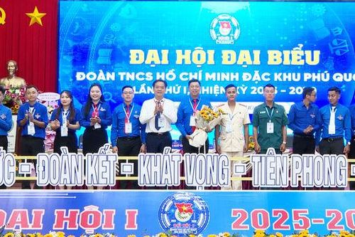 Đại hội đại biểu Đoàn Thanh niên đặc khu Phú Quốc lần thứ I