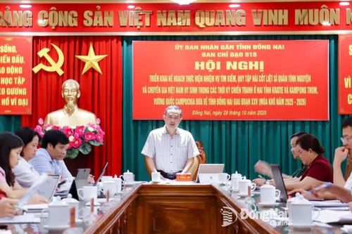 Phó Chủ tịch UBND tỉnh Lê Trường Sơn làm Trưởng ban Chỉ đạo 515 tỉnh Đồng Nai