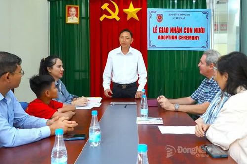 Sở Tư pháp tỉnh Đồng Nai tổ chức lễ giao, nhận con nuôi có yếu tố nước ngoài