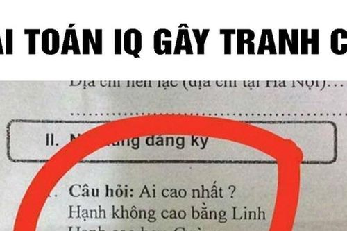 Câu đố logic: Ai là người cao nhất trong nhóm 4 người bạn?