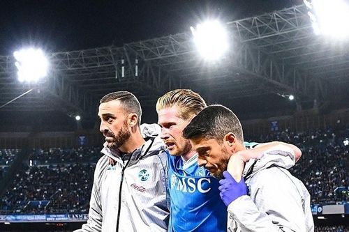 De Bruyne chấn thương nặng, Napoli xác nhận nghỉ dài hạn