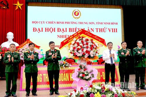 Đại hội đại biểu Hội Cựu chiến binh phường Trung Sơn nhiệm kỳ 2025 - 2030