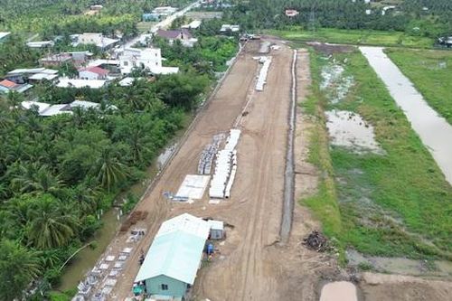 Đồng Tháp: Đẩy nhanh thi công khu tái định cư cầu Rạch Miễu 2