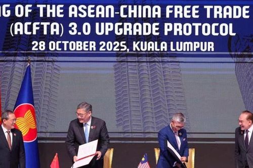 ASEAN - Trung Quốc chính thức nâng cấp Hiệp định thương mại tự do