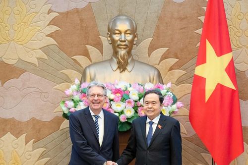 Chủ tịch Quốc hội Trần Thanh Mẫn tiếp Đoàn đại biểu Đảng Dân chủ Xã hội Đức