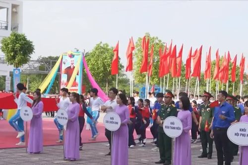 Khai mạc Đại hội Thể dục Thể thao xã Ngọc Hồi lần thứ I