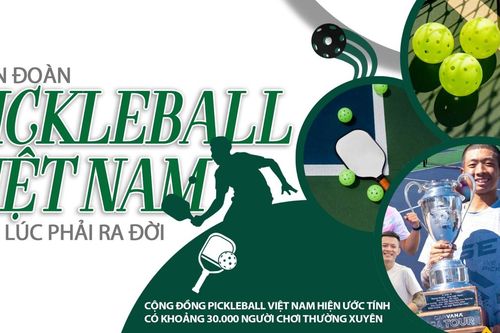 Liên đoàn Pickleball Việt Nam đã đến lúc phải ra đời!