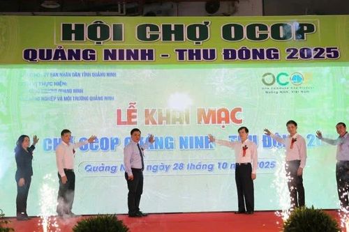 Khai mạc Hội chợ OCOP Quảng Ninh-thu đông 2025