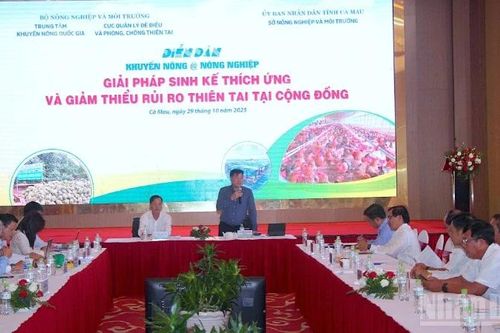 Giải pháp sinh kế bền vững, thích ứng rủi ro thiên tai vùng Đồng bằng sông Cửu Long