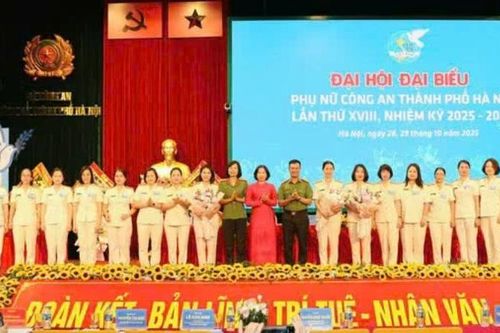 Phấn đấu để mỗi hội viên phụ nữ Công an Thủ đô là 'công dân số an toàn, văn minh'