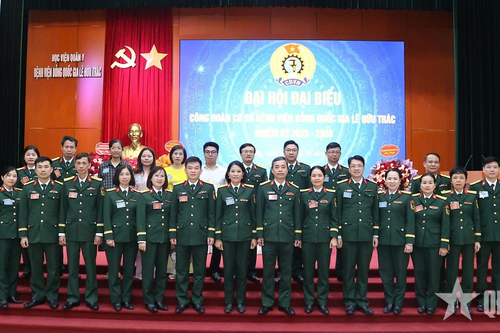 Bệnh viện Bỏng Quốc gia Lê Hữu Trác (Học viện Quân y) tổ chức Đại hội đại biểu Công đoàn cơ sở nhiệm kỳ 2025-2030