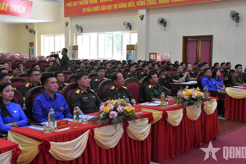 Tuổi trẻ Sư đoàn 312 đoàn kết, dân chủ, kỷ cương, xung kích, sáng tạo, quyết thắng