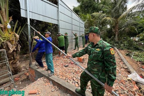 Quân dân đồng hành xây dựng biên giới bình yên, giàu đẹp