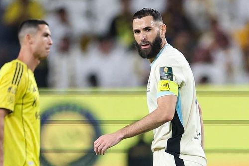 Benzema che mờ Ronaldo, Al Ittihad loại Al Nassr khỏi King's Cup