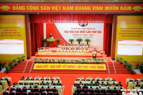 Tỉnh ủy Nghệ An ban hành Chương trình hành động thực hiện Nghị quyết Đại hội đại biểu Đảng bộ tỉnh lần thứ XX