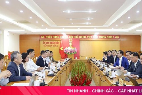 Hà Tĩnh làm việc với Tổng Công ty Đầu tư và Kinh doanh vốn Nhà nước