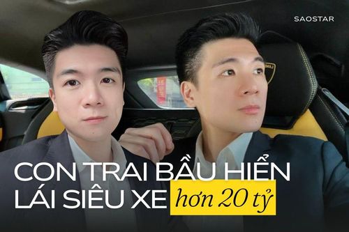 Siêu xe hơn 20 tỷ con trai bầu Hiển sử dụng đi làm gây sốt