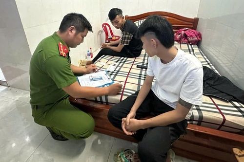 Công an xã Tuy Phước phát hiện 3 đối tượng dương tính với ma túy