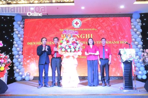 Hội Chữ thập đỏ tỉnh Khánh Hòa tổ chức hội nghị điển hình tiên tiến lần thứ I